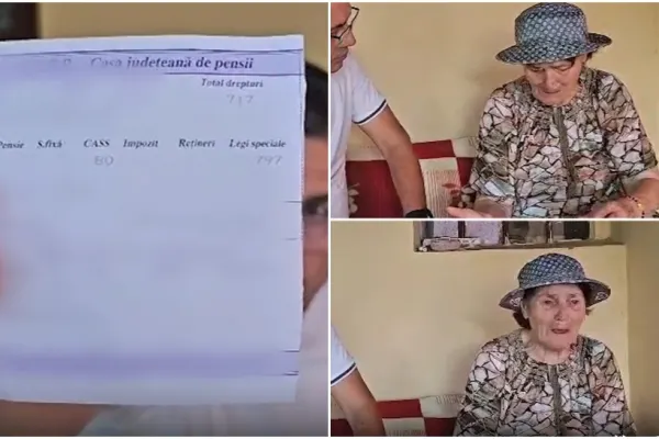Bătaie de joc, CASS plătit din pensia de doar 796 de lei! Pensionară cu ochii în lacrimi: ”Ei fură și mie îmi iau din pensie”