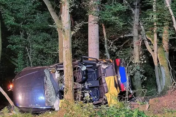 Accident catastrofal în Germania: patru români și-au pierdut viața