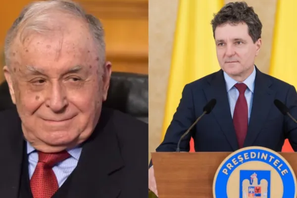 Ipocrizia președintelui Nicușor Dan. I-a făcut campanie lui Ion Iliescu, dar a lipsit de la înmormântare