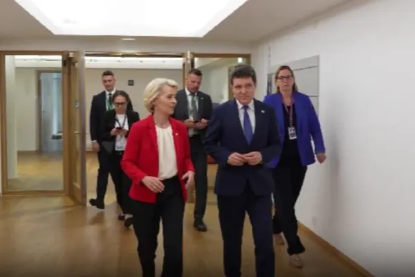 Ursula von der Leyen vine luni în România. Șefa UE i-a convocat la Constanța pe Nicușor și Bolojan