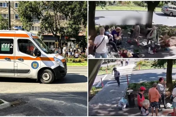 Accident rutier grav în Reșița. Un bătrân a fost spulberat de o mașină chiar pe trecerea de pietoni