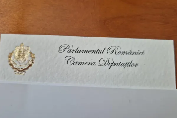 „Austeritate” parlamentară. Deputații au cărți de vizită cu foiță de aur
