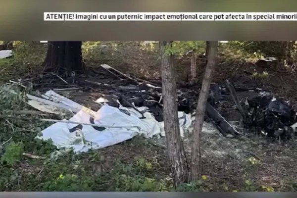 Consilier AUR, în stare gravă după ce s-a prăbușit cu avionul. Bărbatului i s-au amputat ambele picioare