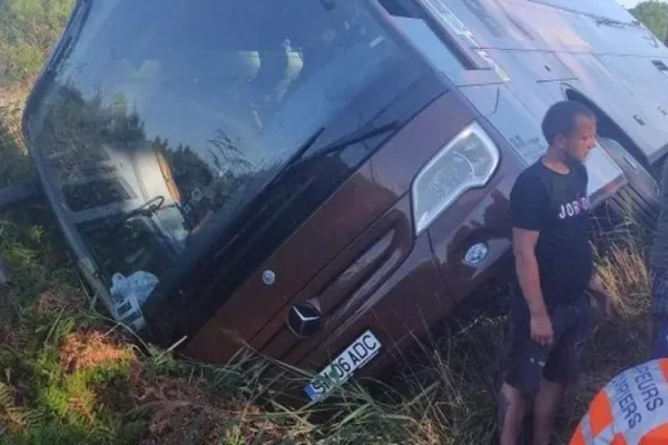Accident grav în Franța: un autocar cu români s-a răsturnat lângă Bordeaux