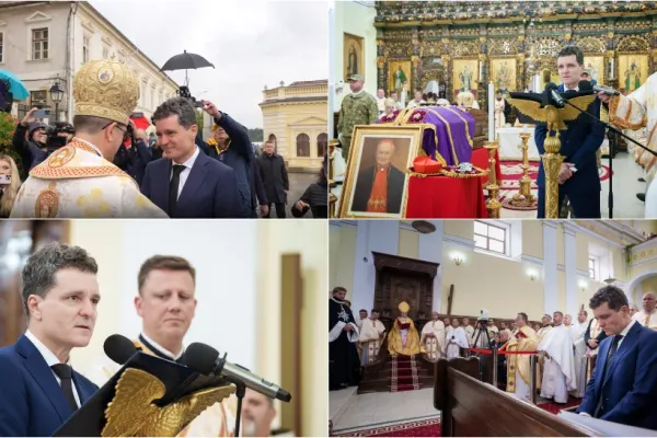 Nicușor Dan a participat la înmormântarea cardinalului Mureșan: România pare că și-a pierdut reperele