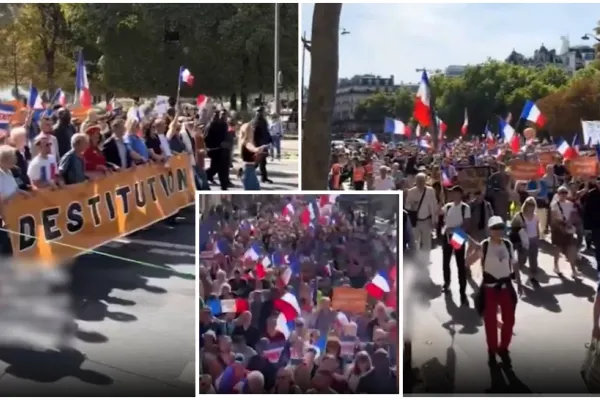 Proteste de amploare, francezii sărăciți de Macron îi cer demisia. Oamenii amenință că vor paraliza autostrăzile și gările