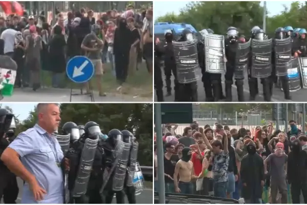 Proteste masive în marile orașe pentru recunoașterea Palestinei. Ciocniri violente cu manifestanții, au fost chemați mascații