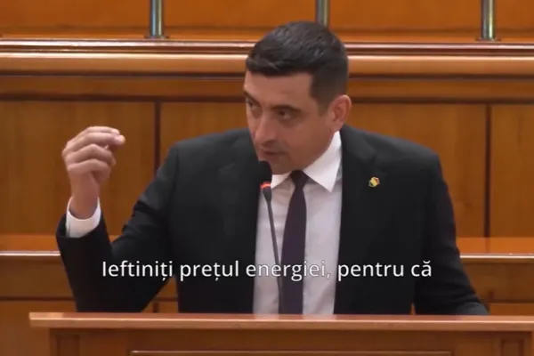 George Simion, replici dure pentru Coaliție, în Parlamentul României: "Debirocratizați, dereglementați, că de asta sunteți la guvernare"