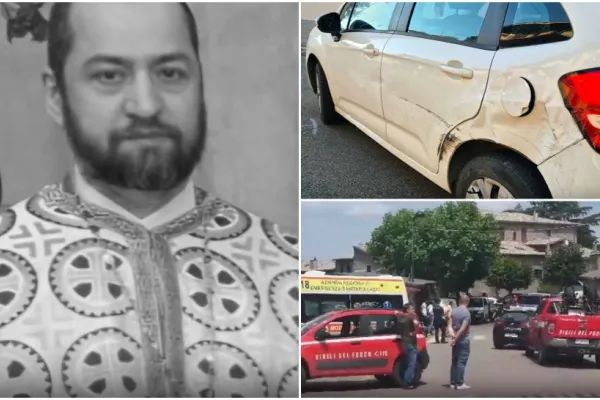 Preot iubit de români, spulberat de mașină în Italia. Patru prunci au rămas orfani din cauza unui șofer inconștient