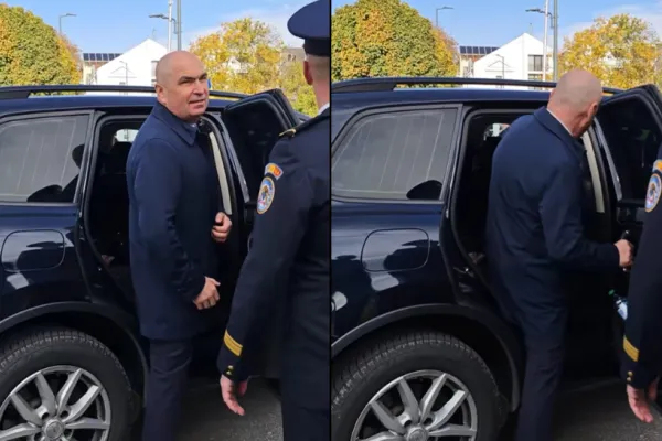 Momentul în care Ilie Bolojan fuge de întrebările oamenilor. Ce îi răspunde unui român, înainte de a intra în mașină - Video