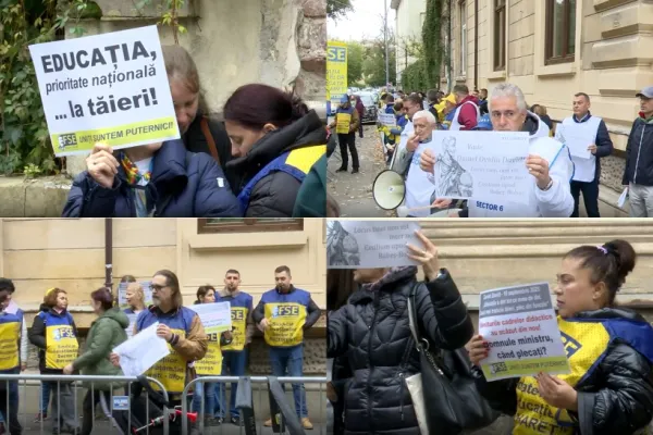 Educația, în pragul colapsului. Sindicatele acuză „măsurile injuste și nechibzuite” ale actualei coaliții de guvernare