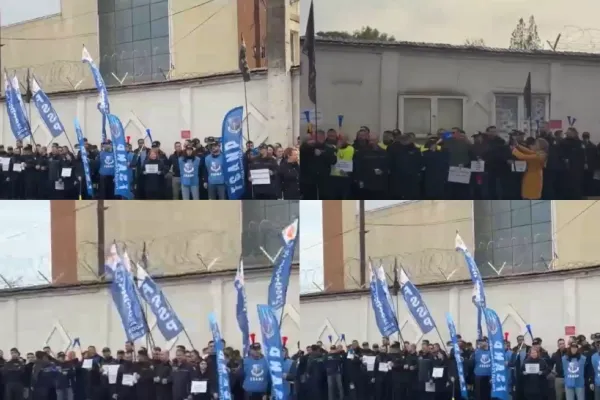Reforma lui Bolojan închide un penitenciar. Protest masiv al polițiștilor din Craiova