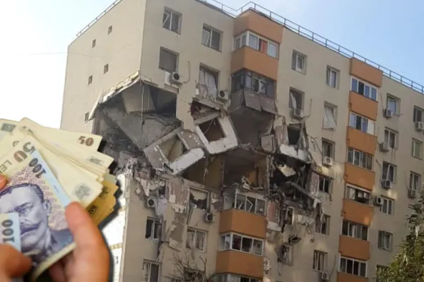 Explozia din Rahova. Primăria Sector 5 va deconta sumele aferente rebranşării la energie electrică şi gaze naturale pentru locatarii din blocul afectat