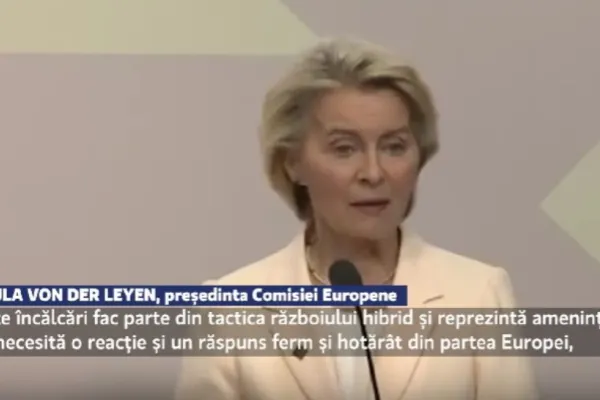 Ursula von der Leyen: „Fiecare centimetru pătrat din Europa trebuie protejat!”