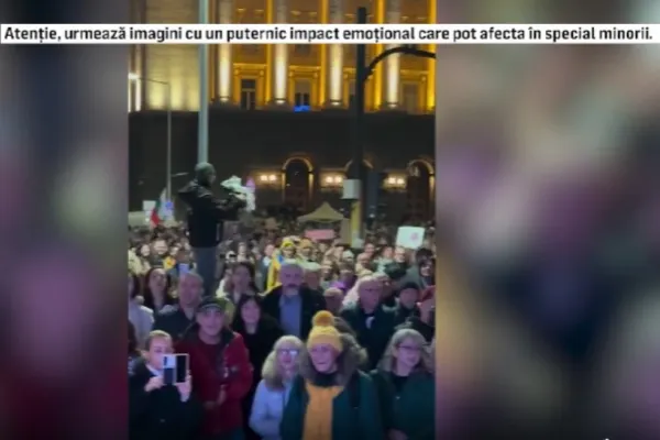 Revoltă la granița României! Protest uriaș față de Guvern în Bulgaria