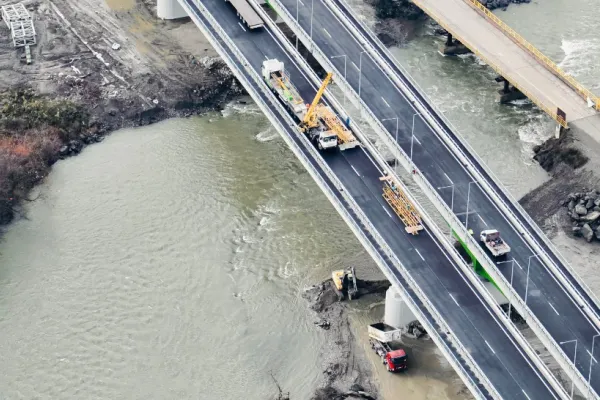 Podul peste Tisa dintre România și Ucraina, aproape de finalizare: când va fi deschis traficul FOTO
