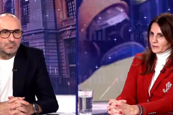 Anca Alexandrescu, față în față cu Marius Tucă. Intrarea în cursa electorală este experiența vieții mele – VIDEO