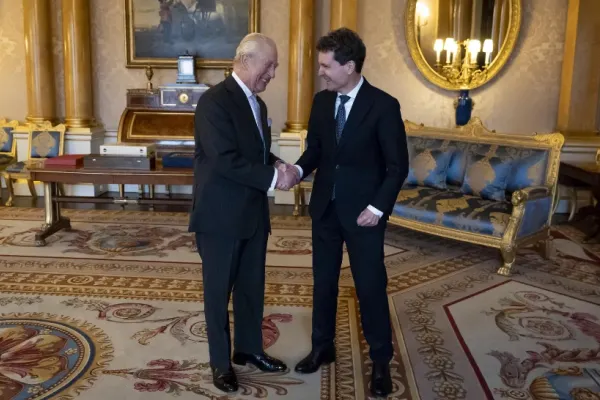 Nicușor Dan, față în față cu Regele Charles al Marii Britanii