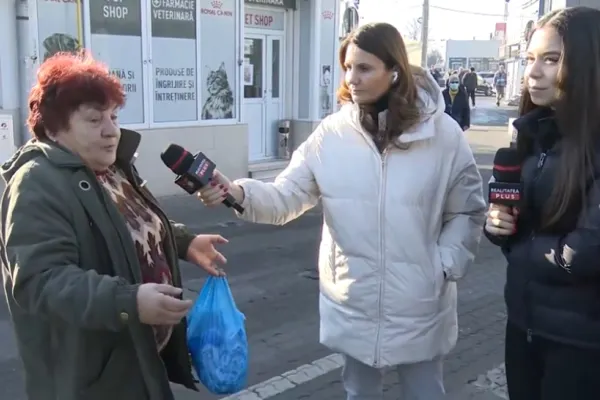 Caravana „Eu sunt Anca”. Singurătate și sărăcie înainte de Crăciun. Mărturia unei pensionare din piață: "Îmi vine să plâng că n-am copiii lângă mine"
