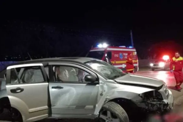 Accident grav în județul Botoșani. Cinci persoane au fost rănite