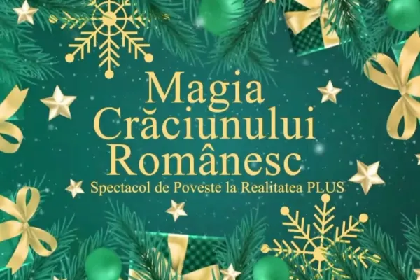 Crăciun autentic românesc la Realitatea PLUS! Concert senzațional cu Vlăduța Lupău, în seara de Ajun, la Televiziunea Poporului