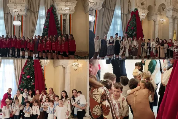 Mirabela Grădinaru, colindată la Palatul Cotroceni. Imagini inedite cu partenera de viață a președintelui Nicușor Dan -FOTO/VIDEO