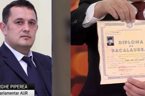 Gheorghe Piperea, acuzații șoc la adresa lui Nicușor Dan: "Nu a făcut doi ani de masterat, ci doar unul"