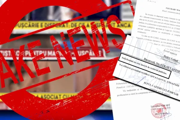 Documentul care arată negru pe alb achitarea lui Maricel Păcuraru. Cerem CNA să oprească atacurile asupra patronului Realitatea PLUS