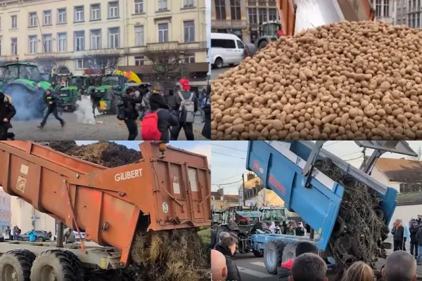 Agricultorii români protestează mâine la Strasbourg împotriva acordului UE–Mercosur