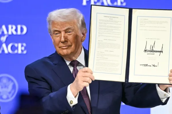 Donald Trump a lansat, la Davos, Consiliul pentru Pace: „Toată lumea vrea să facă parte”. Nicușor Dan a lipsit, Viktor Orban a fost în primul rând - VIDEO