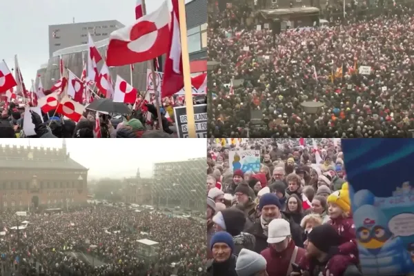 Proteste masive în Danemarca și Groenlanda. Tensiuni internaționale uriașe, după ce SUA a amenințat Europa cu taxe vamale