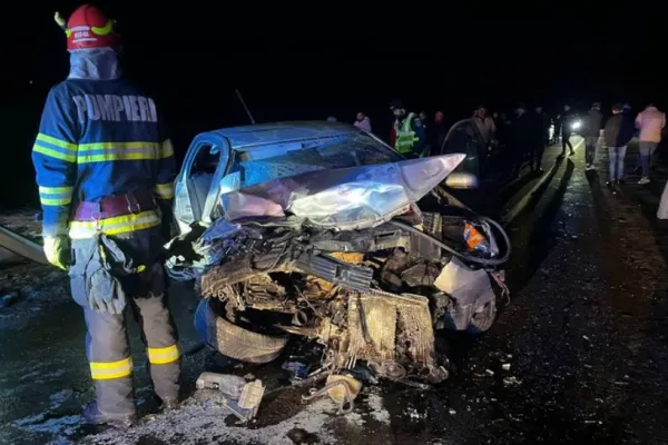 Accident rutier cumplit în Sibiu! A fost activat PLANUL ROȘU: șapte persoane implicate, una în stop cardio-respirator