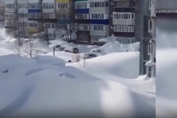 Kamceatka, îngropată sub zăpadă. Stare de urgență în Rusia