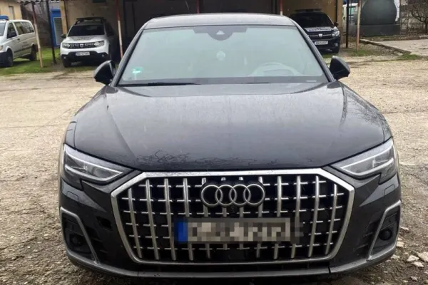 Mașină de lux căutată de autoritățile din Germania, descoperită de polițiști la Zimnicea