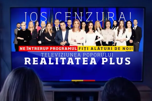 Sancțiune dură de la CNA: Emisia Realitatea Plus este oprită la TV, dar are program special online | VIDEO