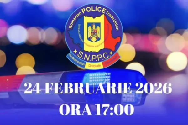 Polițiștii se revoltă: protest în Piața Victoriei față de modificarea vârstei de pensionare