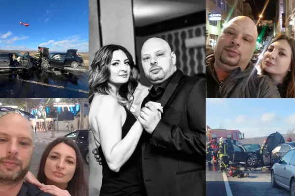 Ei sunt cei doi soți care au murit în teribilul accident din județul Iași. Sorin și Diana urmau să devină părinți luna viitoare-FOTO
