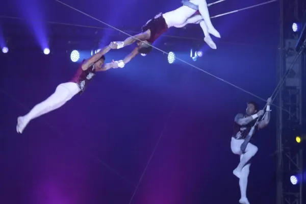 Accident teribil la un spectacol de circ în Craiova: un acrobat s-a prăbușit în timpul numărului. Bărbatul este în stare gravă