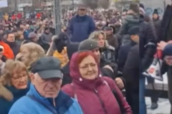 PROTESTE de amploare în Harghita, față de măsurile de austeritate ale lui Bolojan: oamenii cer ieșirea UDMR de la guvernare