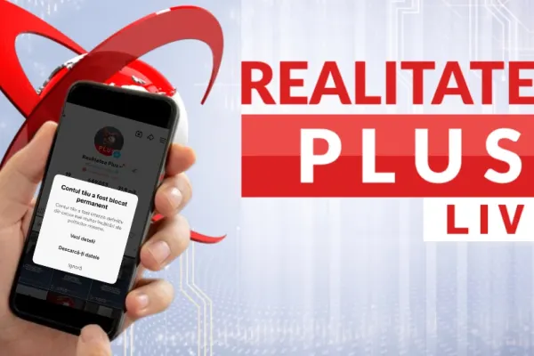 Contul TikTok al Realitatea Plus, închis definitiv. Anca Alexandrescu: „Este un pas spre dictatură”