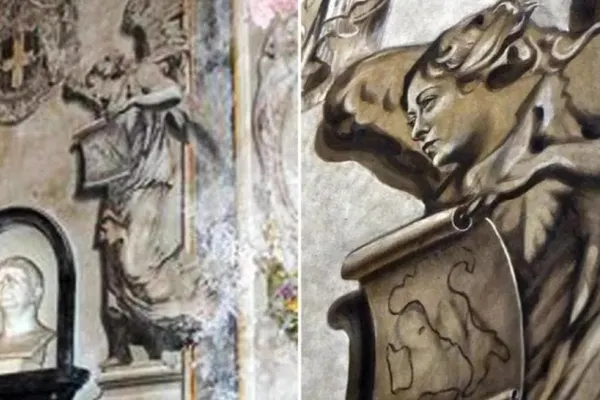 Anchetă în Italia, după ce un înger din bazilica San Lorenzo a fost "recondiționat" cu fața Georgiei Meloni