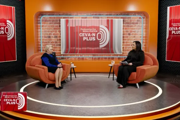 Podcasturile REALITATEA – Ceva-n PLUS. Viorica Dăncilă vorbește, în premieră, despre unul dintre cele mai sensibile momente din viața sa - VIDEO