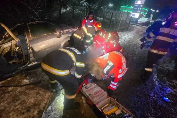 Accident mortal pe DN1, la Comarnic: un bărbat a murit după ce a intrat cu mașina pe contrasens