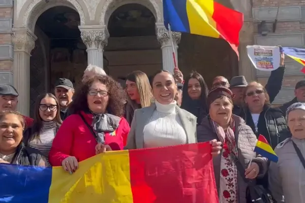 Alexandra Păcuraru, vicepreședinte AUR pe regiunea Dobrogea, alături de Călin Georgescu: România va redeveni curând suverană – VIDEO