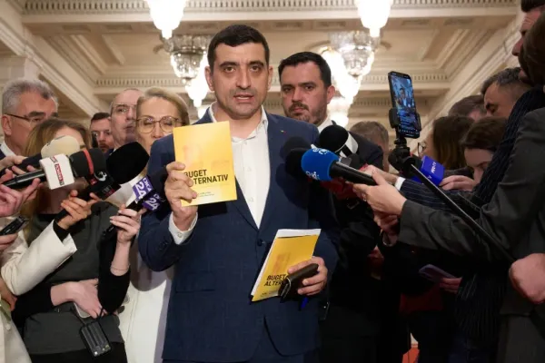 George Simion, președintele AUR: „AUR votează în interesul românilor!”