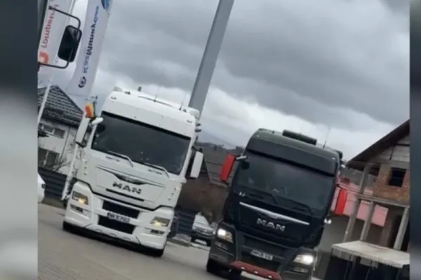 Proteste la Borșa: șoferii au alimentat de un leu