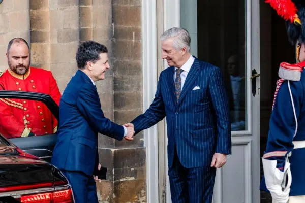 Nicușor Dan, vizită oficială la Bruxelles. A fost primit de Regele Philippe al Belgiei