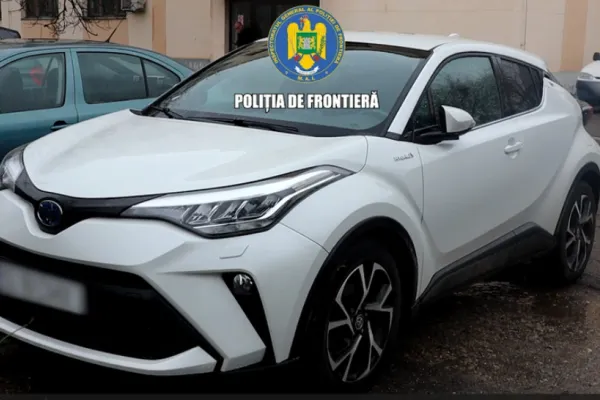 Mașină de 100.000 de lei, căutată în Danemarca, descoperită de polițiștii de frontieră ieșeni