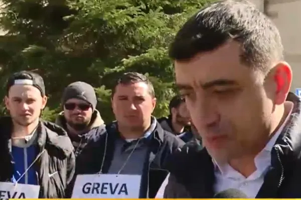 Protest extrem angajaților CEO Oltenia. George Simion solicită intervenția premierului Ilie Bolojan pentru cei 1.800 de angajați aflați în pericol
