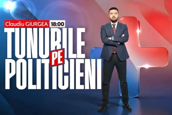 Analiza momentului, cu Claudiu Giurgea! De la ora 18:00 – Tunurile pe Politicieni, la Realitatea PLUS